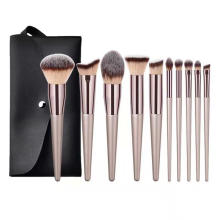 Set de pinceau de maquillage personnalisé de paupières de paupières